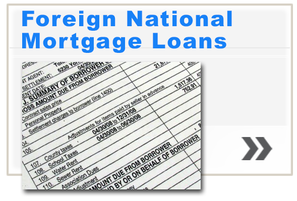 Foreign National Mortgage Loans